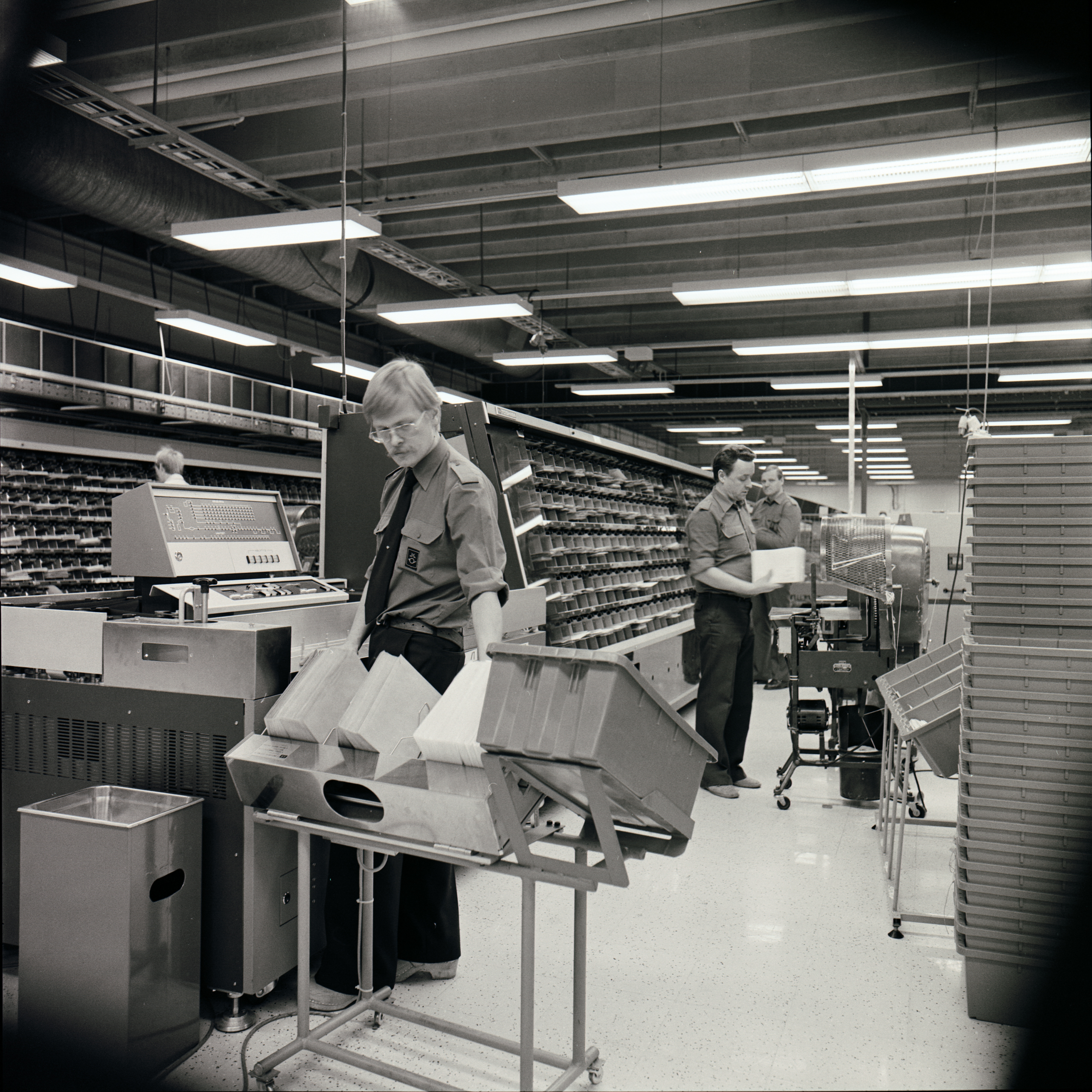 Introduction of sorting machines
