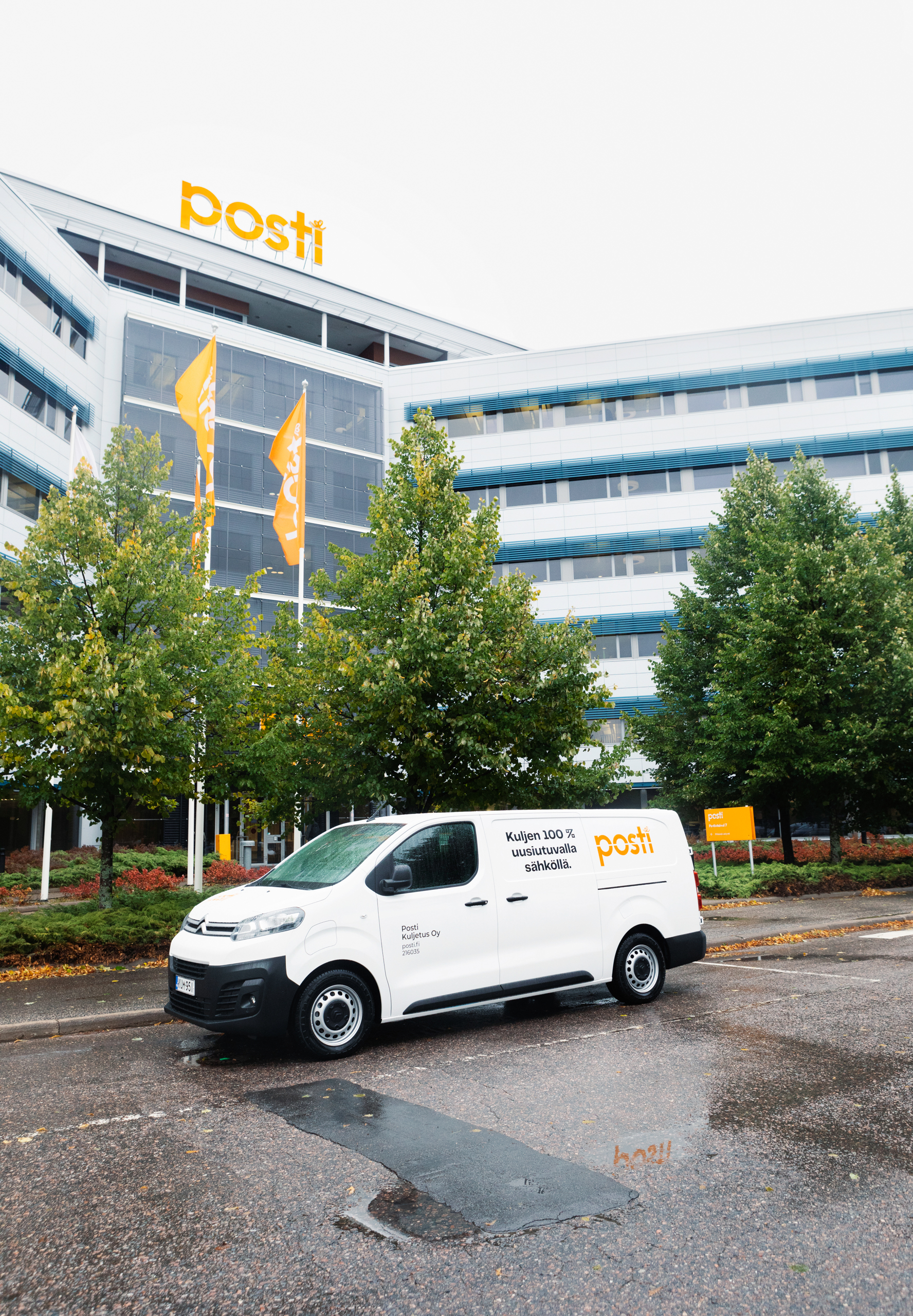 The law regulates Postal services