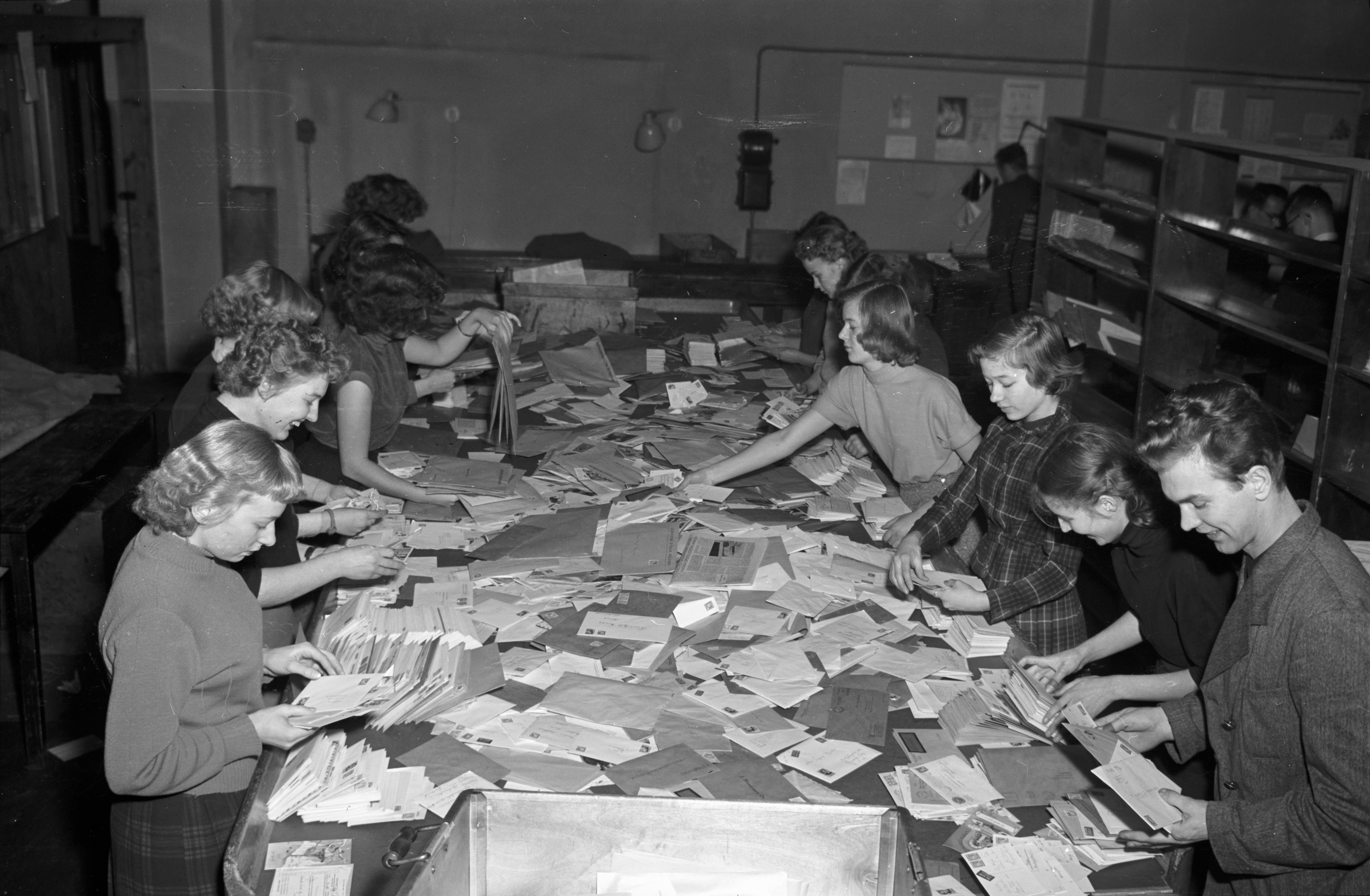 Explosive growth in mail volumes
